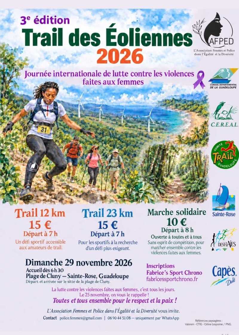 poster Trail des éoliennes 